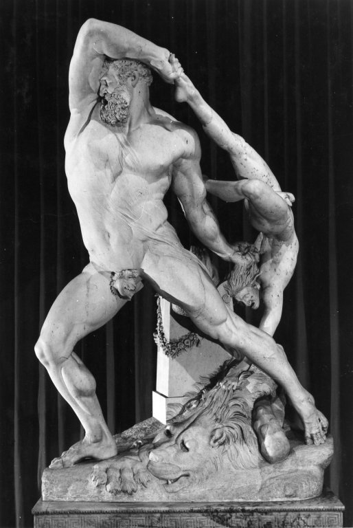 Ercole e Lica (gruppo scultoreo) by Canova Antonio (secc. XVIII/ XIX)